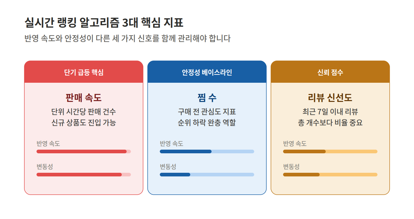 카카오 선물하기 실시간 랭킹 알고리즘 3대 핵심 지표와 가중치 관련 이미지 3